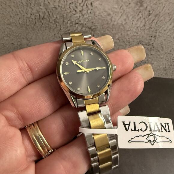Women’s Invicta Celestial Watch - (69339) Two-Tone Steel & Gold, 28mm - NEW main image 11